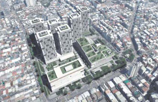 “台北市廣慈博愛園區黏貼隔音墊建案